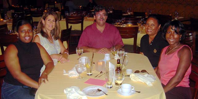 Angela, Deborah Lynn, Mike, Deborah and Sharlene - 7/16/2004